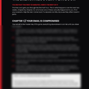The Breach Recovery Playbook