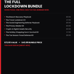 The Full Lockdown Bundle